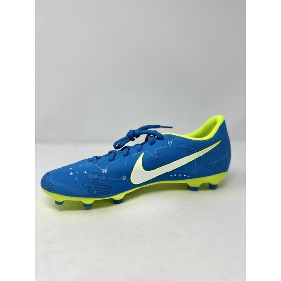 Nike Mercurial Vapor Neymar Blue Volt Soccer Cleats Men\'s 8 US 921511-400 NEW